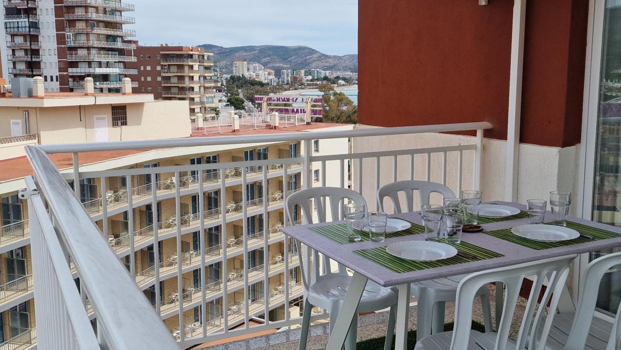 Incredible Seafront With Sunrise And Sunset Views Apartamento Benicàssim Exterior foto